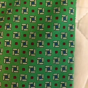 Ralph Lauren Green with blue and red dots